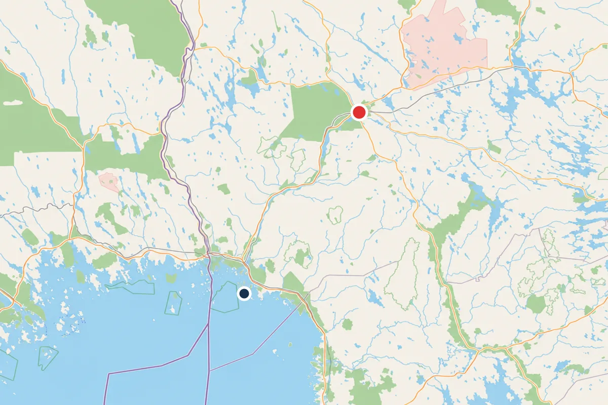 Route map